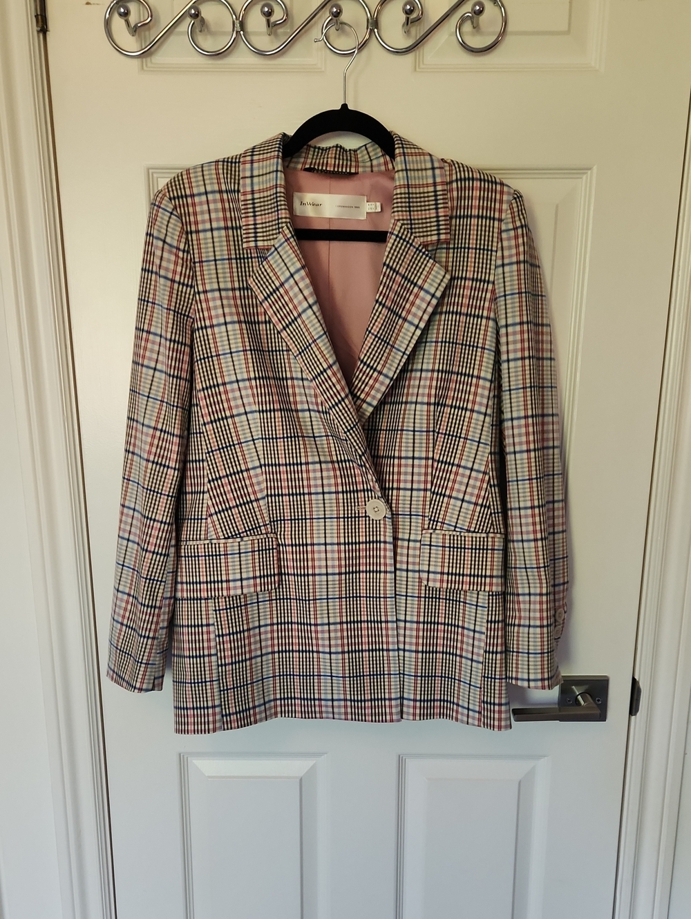 InWear lightweight check blazer